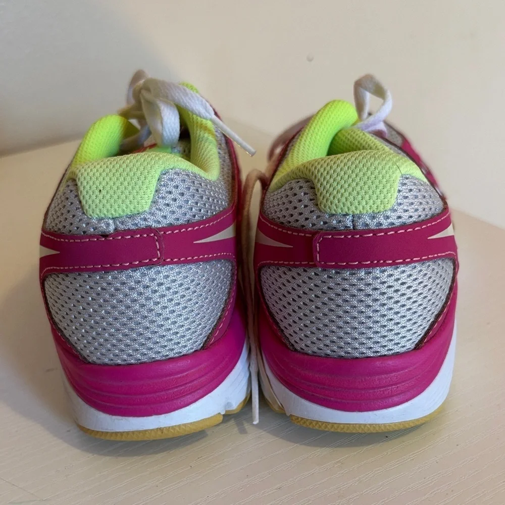 Nike Kids Sneakers in Pink and Lime Green